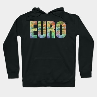 Euro Banknotes Notes Bills European Currency Money Cash Rainbow Colorful Hoodie